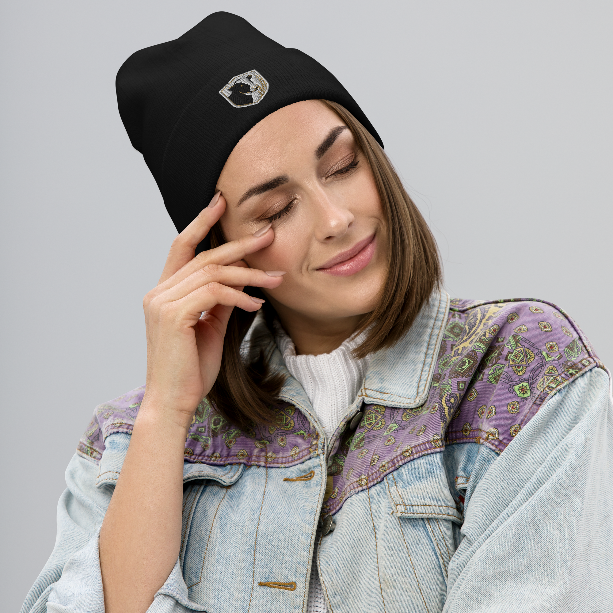 ALVA Strick Beanie | Kuh